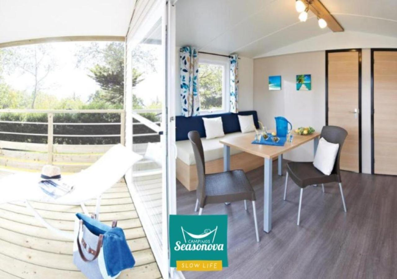 Camping Haliotis Pontorson Bagian luar foto